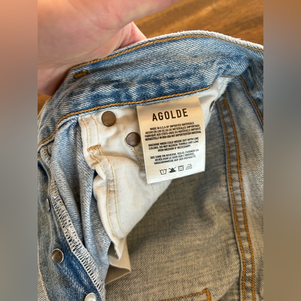 Agolde Riley jeans distressed - Picture 9 of 10